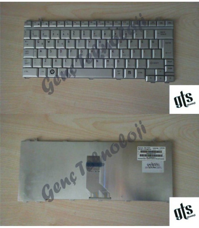 Toshiba Portege M900 Klavye - Türkçe Gümüş Gri