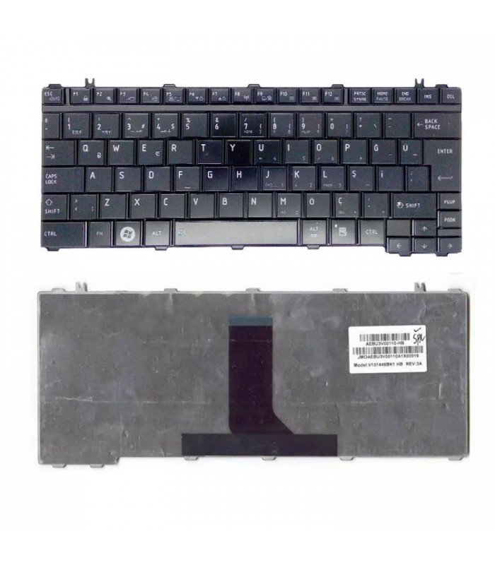 Toshiba Portege M600 Klavye - Türkçe Siyah