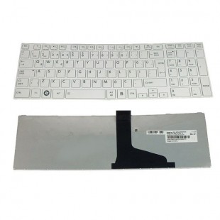 Toshiba Satellite L850 Klavye - Türkçe Beyaz - Çerçeveli