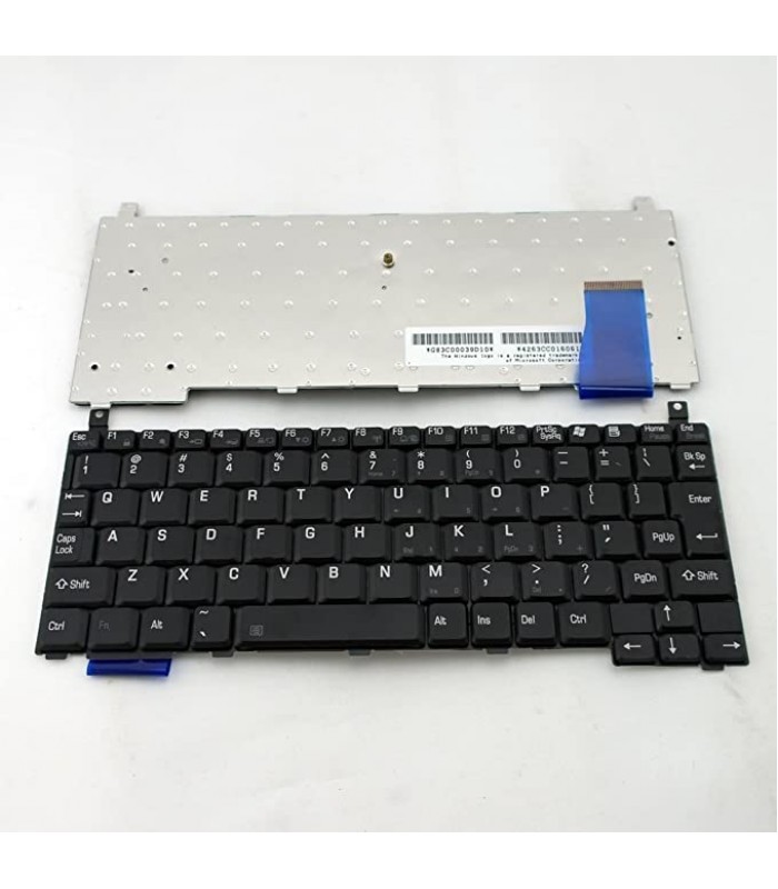 Toshiba Portege R150, R200, R205 Klavye - İngilizce Siyah