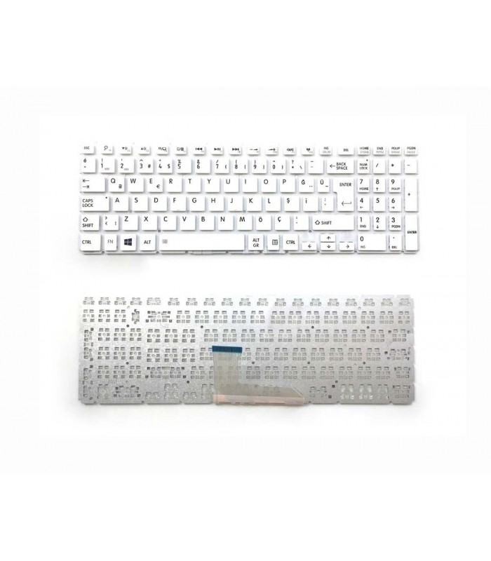 Toshiba AEBLIU01210 Klavye - Türkçe Beyaz
