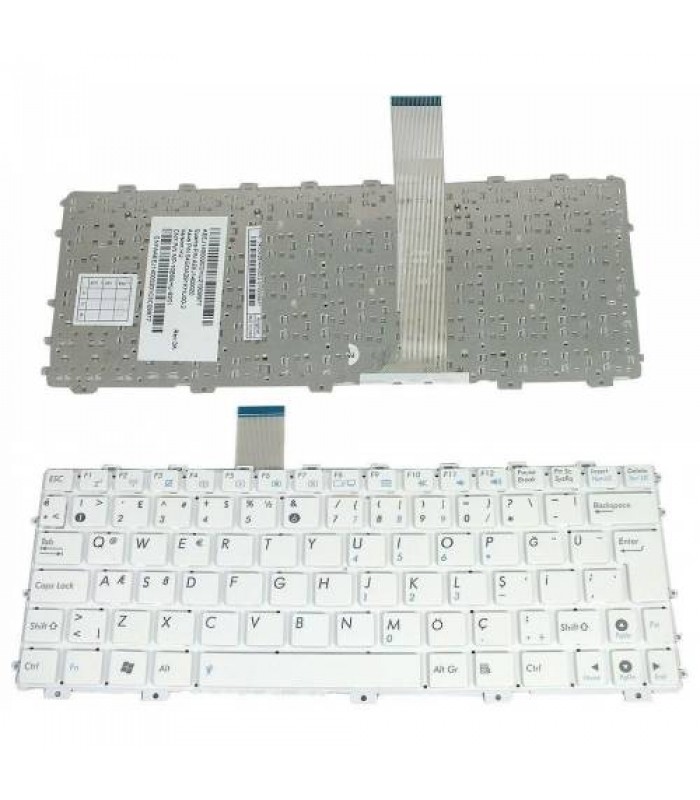 Asus Eee Pc 1015PE Klavye - Türkçe Beyaz