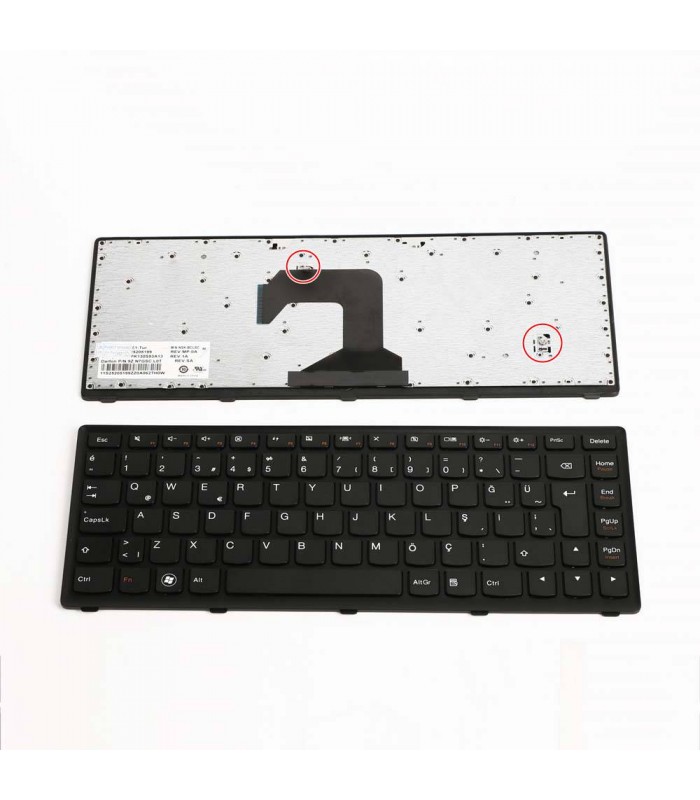 Lenovo Ideapad S400-MAY8LGE Klavye - Türkçe Siyah