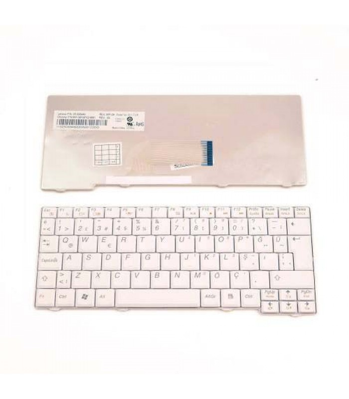 Lenovo IdeaPad S10-2C Klavye - Türkçe Beyaz Lenovo IdeaPad S10-2C Klavye - Türkçe Beyaz