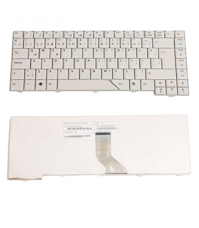Acer 9J.N5982.701 Klavye - Türkçe Beyaz