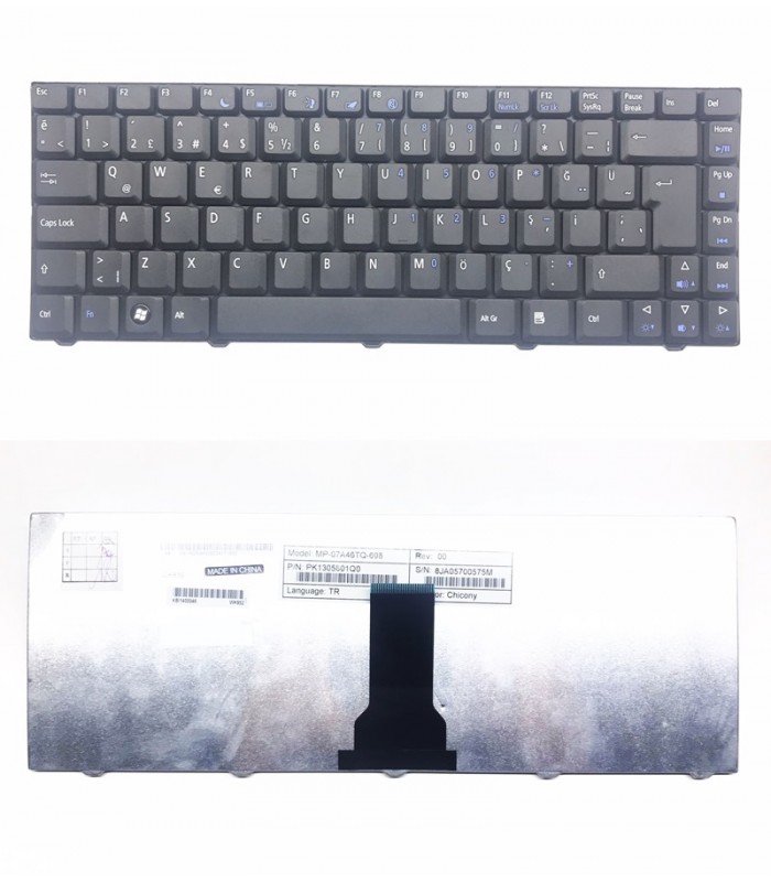 Acer AEZG5R00120 Klavye - Türkçe Siyah