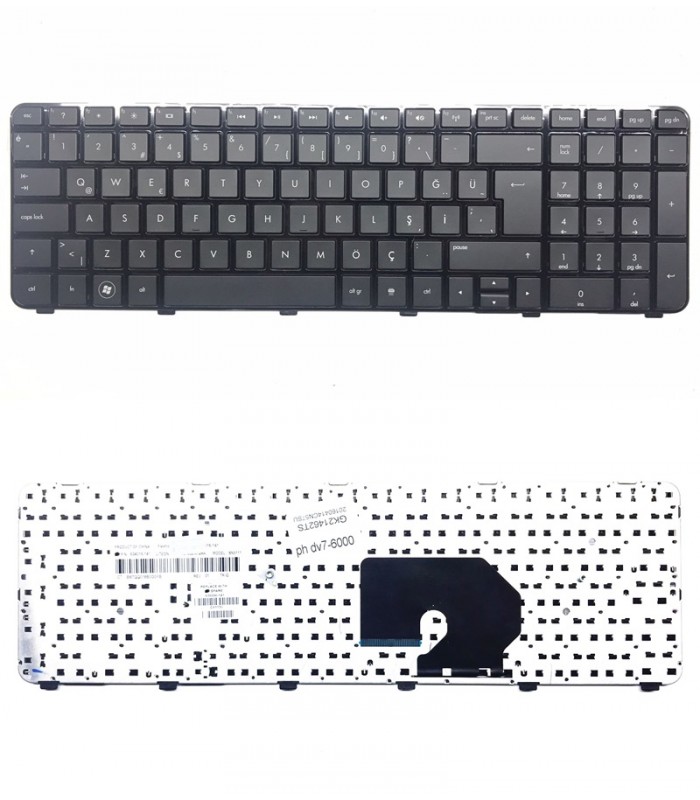 HP 666001-001 Klavye - Türkçe Siyah HP 666001-001 Klavye - Türkçe Siyah