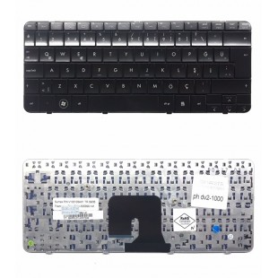 HP 516792-051 Klavye - Türkçe Siyah