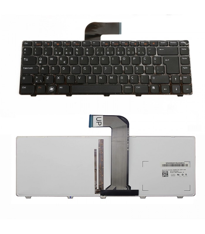 Dell Vostro V131 Klavye - Türkçe Gümüş Gri - Işıklı Dell Vostro V131 Klavye - Türkçe Gümüş Gri - Işıklı