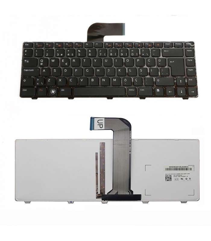 Dell inspiron 5520 Klavye - Türkçe Siyah - Işıklı