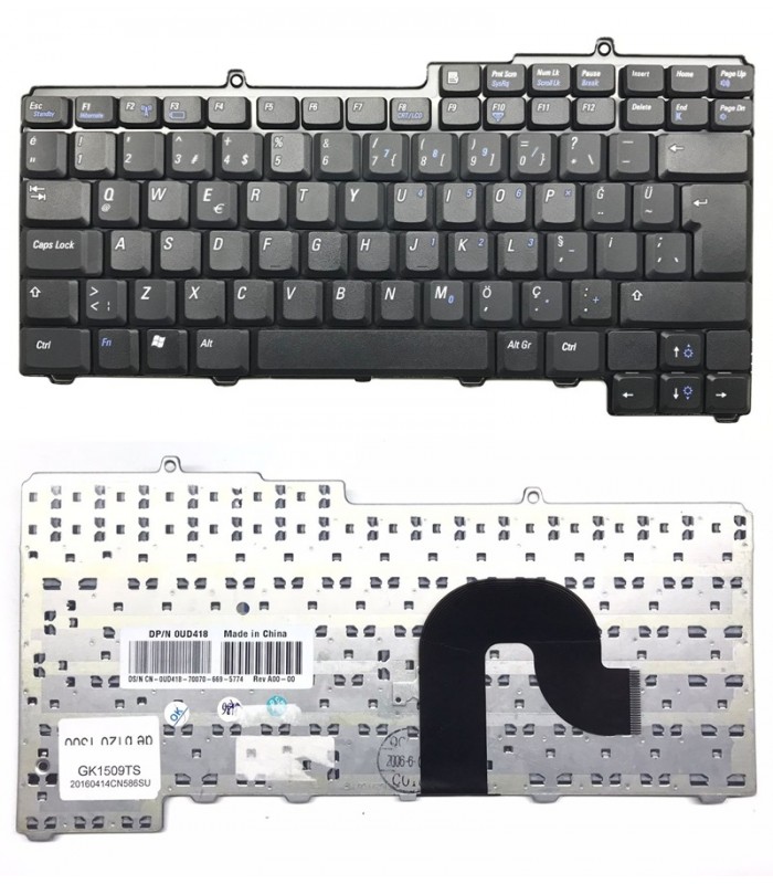 Dell inspiron BN120 Klavye - Türkçe Siyah