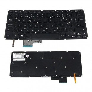 Dell XPS 14 L421x Klavye - Türkçe Siyah - Işıklı