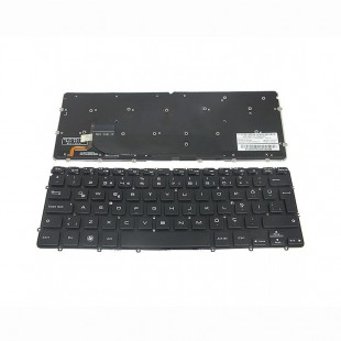 Dell XPS 12 Klavye - Türkçe Siyah - Işıklı