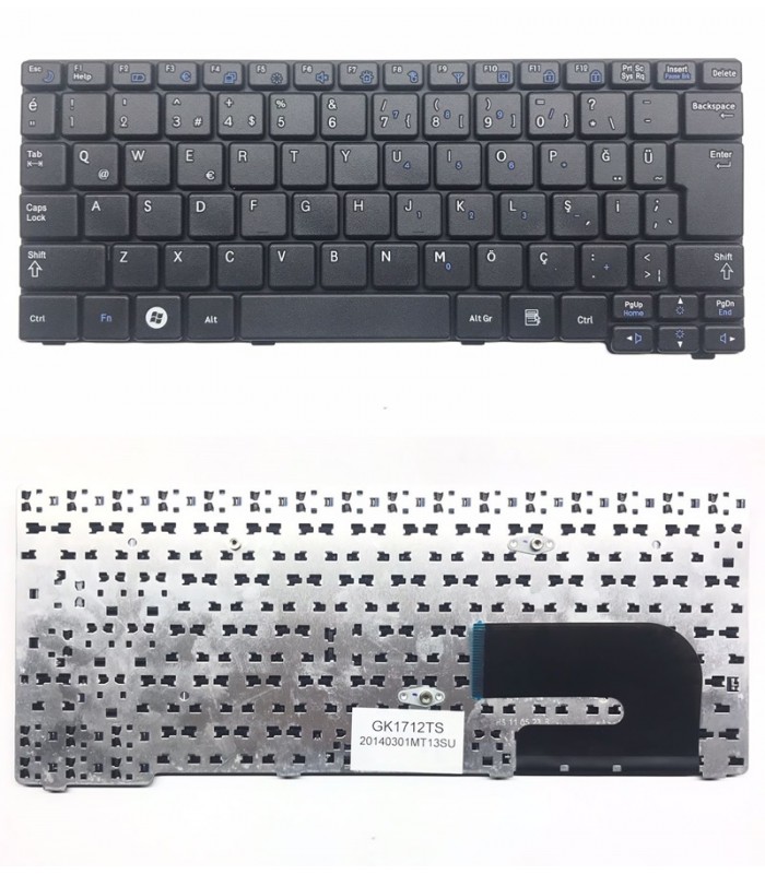 Samsung N143 Klavye - Türkçe Siyah