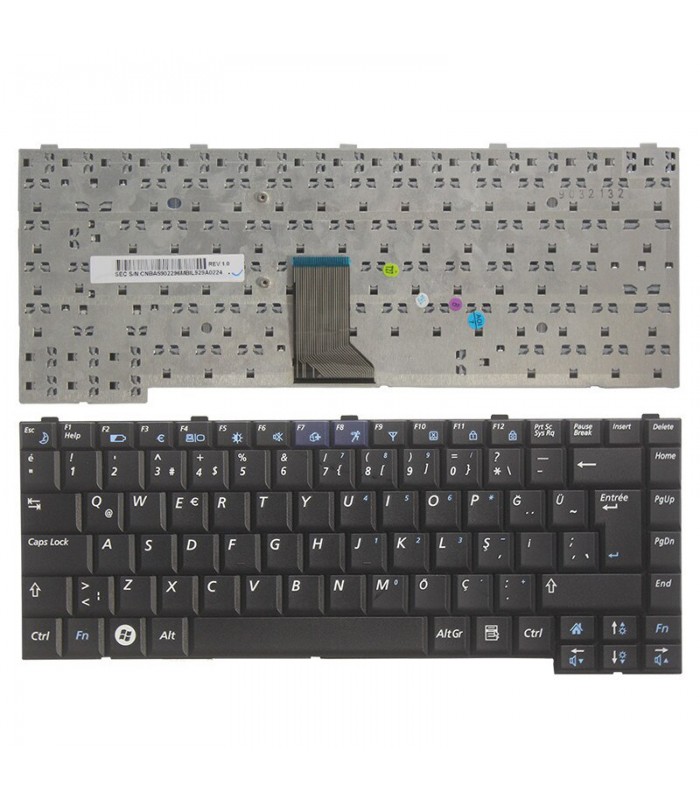 Samsung NP-P560 Klavye - Türkçe Siyah