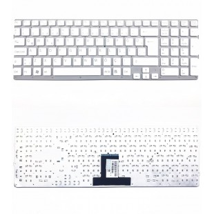 Sony Vaio VPCEB21EG Klavye - Türkçe Beyaz - Çerçevesiz