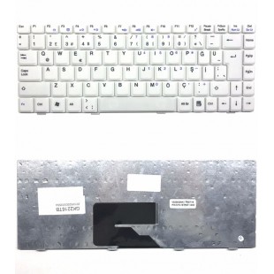Fujitsu Siemens K022405E1 Klavye - Türkçe Beyaz