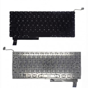 Apple MacBook Pro 15inch A1286 MB471 Klavye - Türkçe Siyah - Büyük Enter