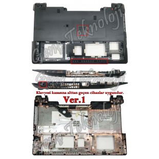 Asus R500N, R500VD, R500VJ, R500VM Alt Kasa - Ver.1 - Orijinal