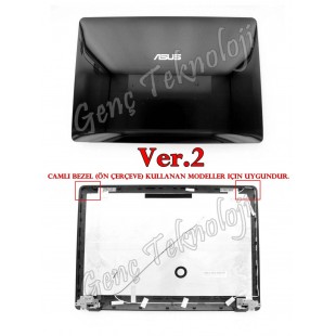 Asus N61DA, N61J LCD Camlı Cover Ekran Kasası - Ver.2 - Orijinal