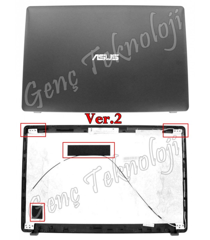 Asus F550CA, F550CC LCD Cover Ekran Kasası - Ver.2