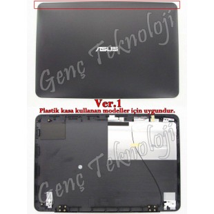Asus F555DG, F555LA LCD Cover Ekran Kasası - Ver.1 - Orijinal