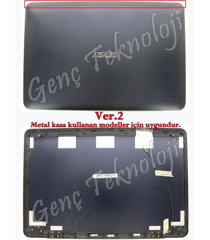 Asus K555BA, K555BP LCD Cover Ekran Kasası - Ver.2