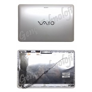 Sony Vaio SVF-153 LCD Cover Ekran Kasası - Beyaz - Orijinal