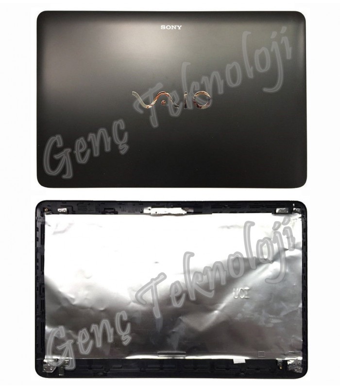 Sony Vaio SVF154 Serisi LCD Cover Ekran Kasası - Siyah
