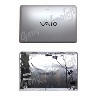 Sony Vaio SVE15 Serisi LCD Cover Ekran Kasası - Beyaz - Orijinal