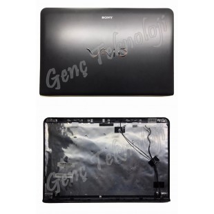 Sony Vaio 3FHK5LHN030 LCD Cover Ekran Kasası - Siyah - Orijinal