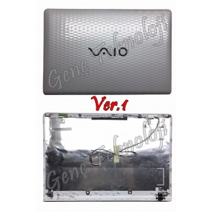 Sony Vaio PCG-71C11M LCD Cover Ekran Kasası - Ver.1 - Beyaz - Orijinal