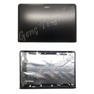 Sony Vaio SVE-17 LCD Cover Ekran Kasası - Siyah - Orijinal