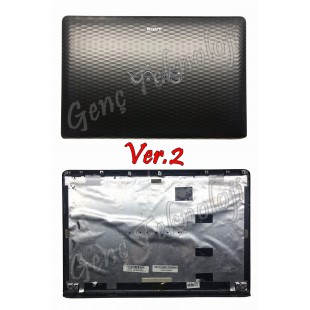 Sony Vaio PCG-719 LCD Cover Ekran Kasası - Ver.2 - Siyah - Orijinal