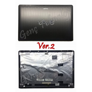 Sony Vaio PCG717 LCD Cover Ekran Kasası - Ver.2 - Siyah - Orijinal