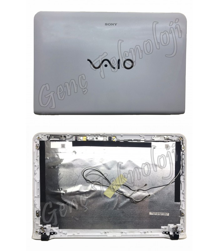 Sony Vaio 012-101A-9905-A Serisi LCD Cover Ekran Kasası - Beyaz