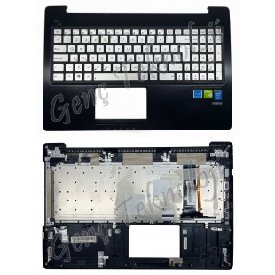 Asus N550J, N550JA Üst Kasa Klavye Kasası - Siyah - Orijinal