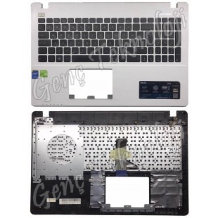 Asus K550C Üst Kasa Klavye Kasası - Beyaz - Orijinal