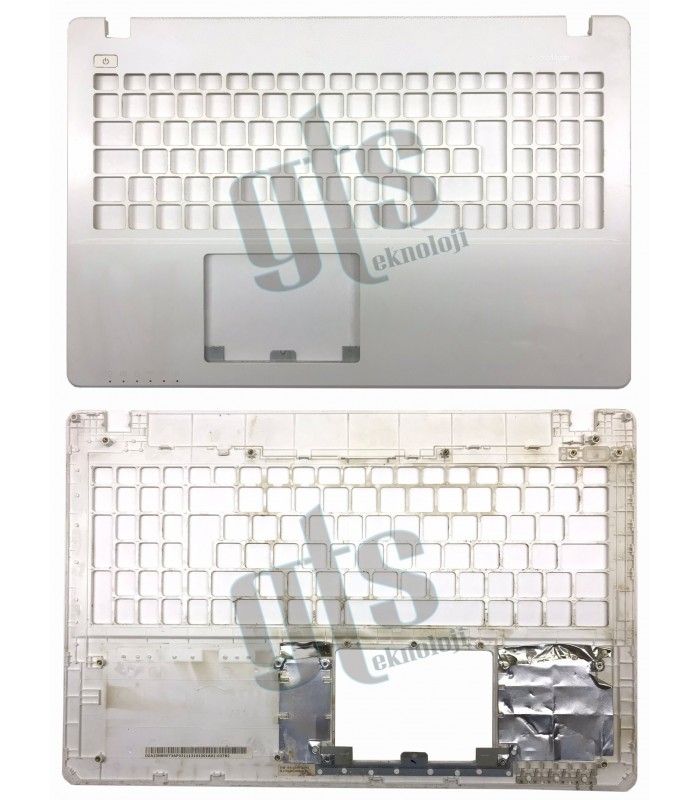 Asus X550VL, X550VX Üst Kasa Klavye Kasası - Klavyesiz - Beyaz