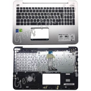 Asus K555LP, K555LPB, K555QA Üst Kasa Klavye Kasası - Orijinal