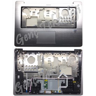 Sony Vaio 3GFI3TAN080 Üst Klavye Kasası Top Case - Gümüş - Orijinal