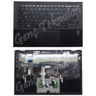 Sony Vaio 045-0011-339-B Üst Klavye Kasası Top Case - Siyah - Orijinal