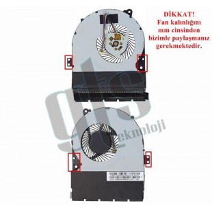 Asus F550C F550CA F550CC CPU Fan Soğutucu - Versiyon 1