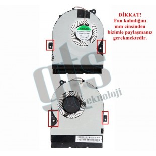 Asus K46 S46 K56 S550 Serileri 13NB0151AM0103 CPU Fan Soğutucu