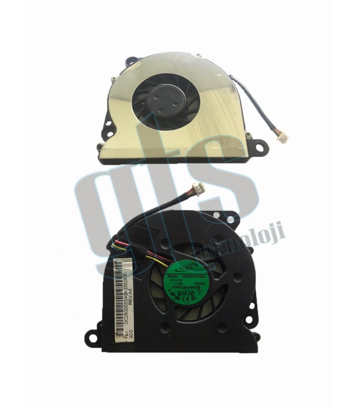 Lenovo ideaPad AB6505HX-GB3 Notebook Cpu Fan - 3 Pin - V2