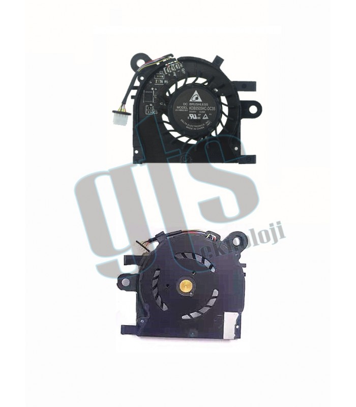 HP KDB0505HC-DC34 -DC35 Notebook Cpu Fan - Küçük HP KDB0505HC-DC34 -DC35 Notebook Cpu Fan - Küçük