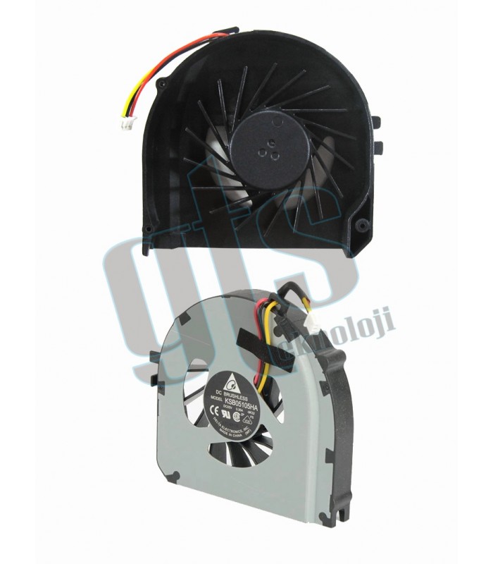 Dell DFS451205M10T F9Q8 Notebook Cpu Fan 3 Pin