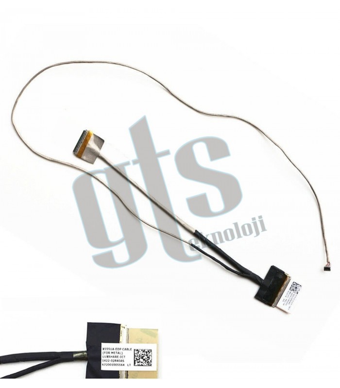 Asus F555LD, F555LF, 1422-02840AS Led Ekran Kablosu Data Kablo - Orijinal