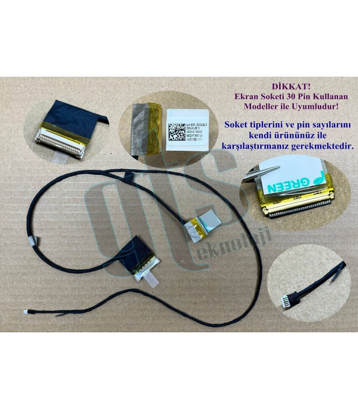 Asus 14005-01140300 Led Ekran Kablosu Data Kablo - 30 Pin