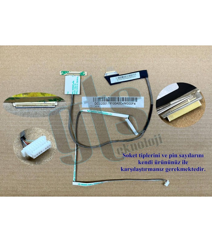 Lenovo LK-NDK0021 Led Ekran Kablosu Data Kablo Lenovo LK-NDK0021 Led Ekran Kablosu Data Kablo
